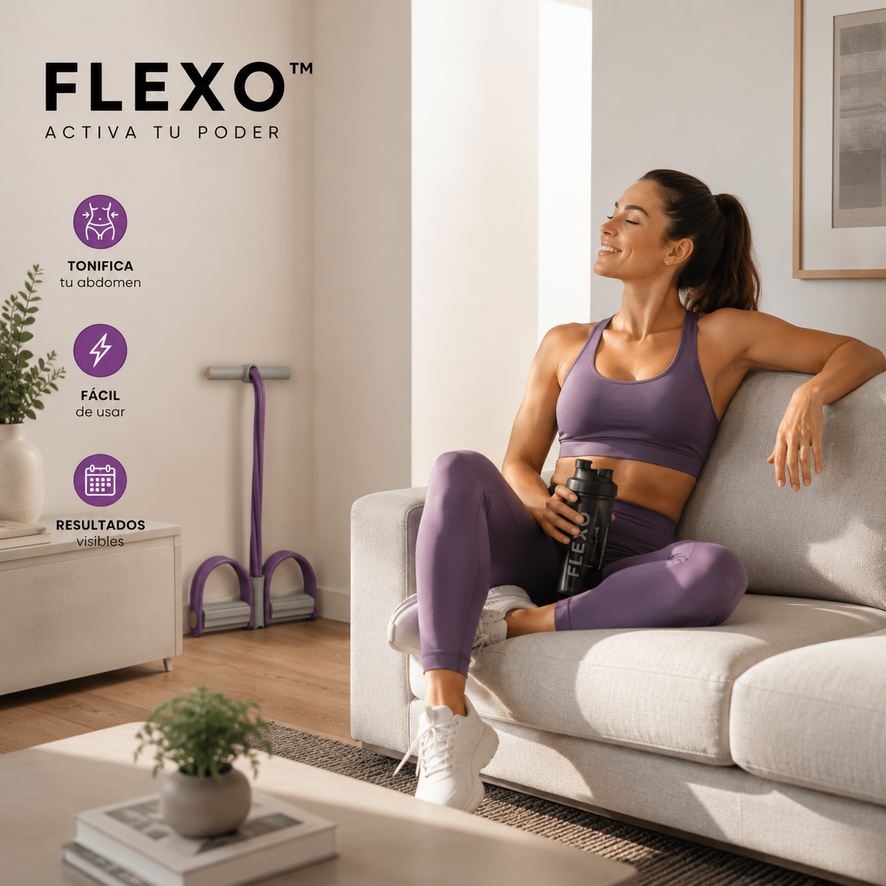 Flexo "Banda Elástica Multifuncional con Pedales"