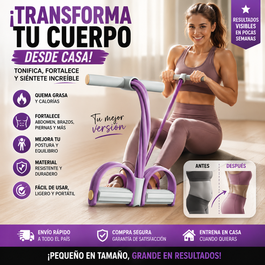 Flexo "Banda Elástica Multifuncional con Pedales"