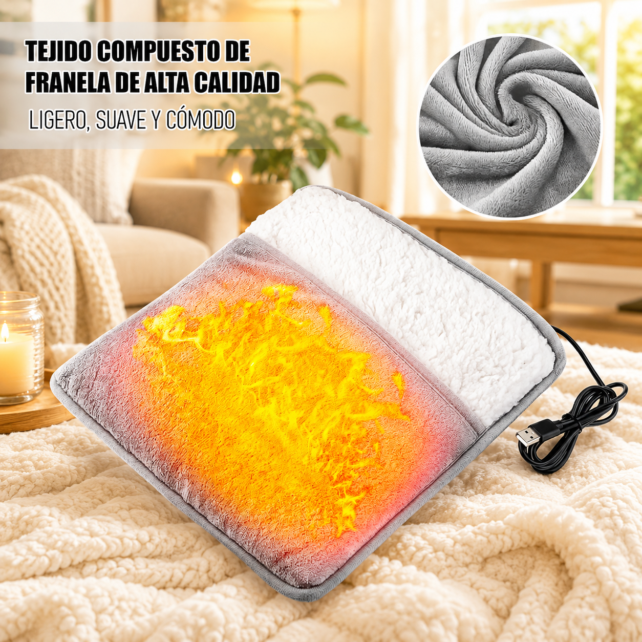 WarmNest " Almohadilla Térmica de confort