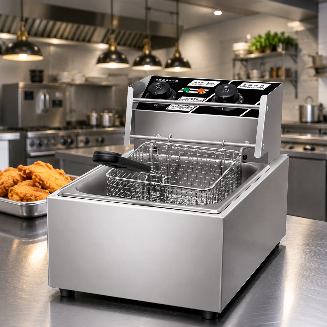 Crispora " Freidora Electrica Premium de 6 L