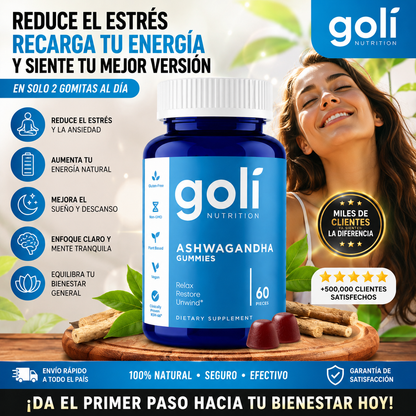 Goli gomitas de Ashwagandha