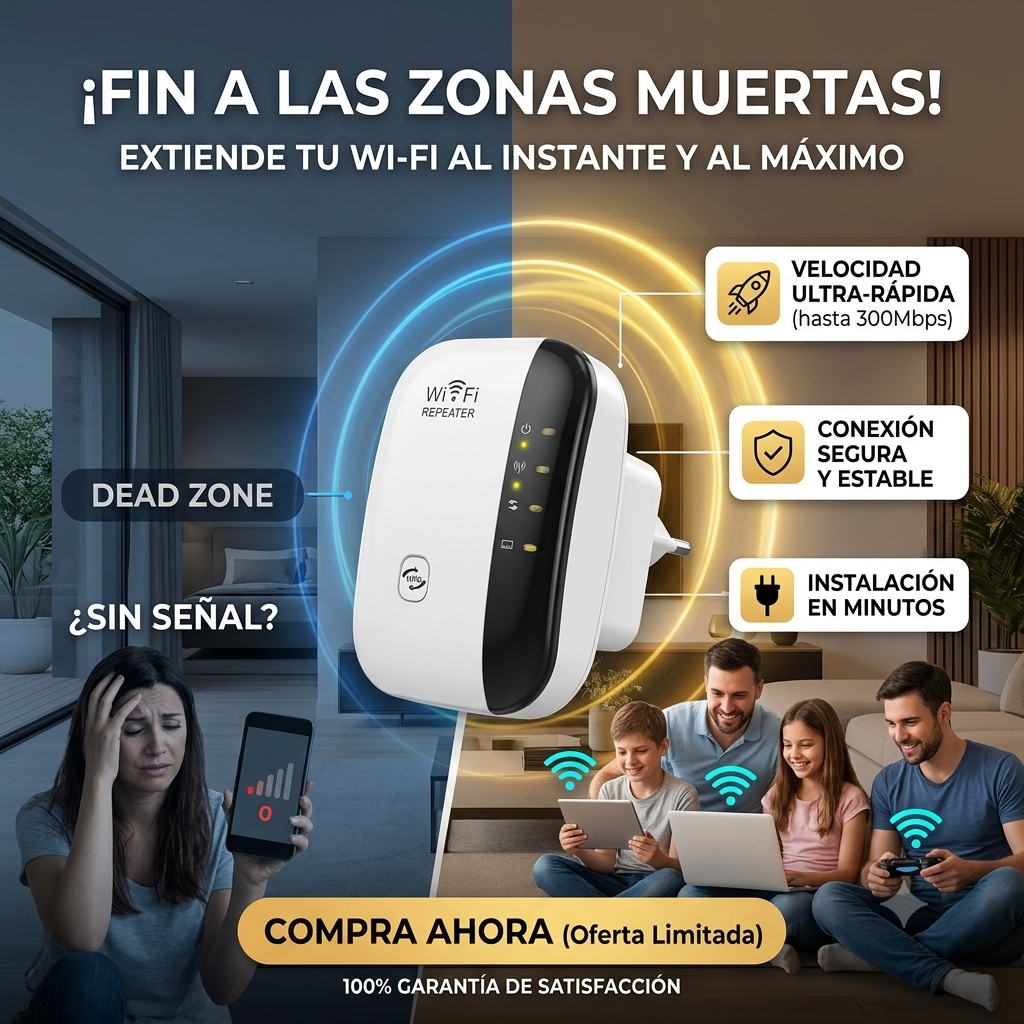 Signalz - Repetidor de señal Wi-FI