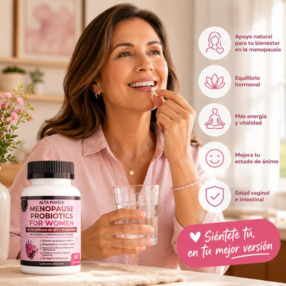 FloraFerm "Probióticos Menopausia Alta Pureza 60 Cp