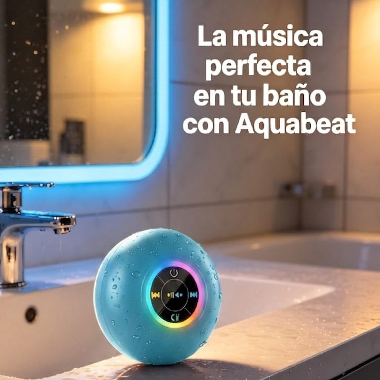 AquaBeat " Parlante Bluetooh Impermeable